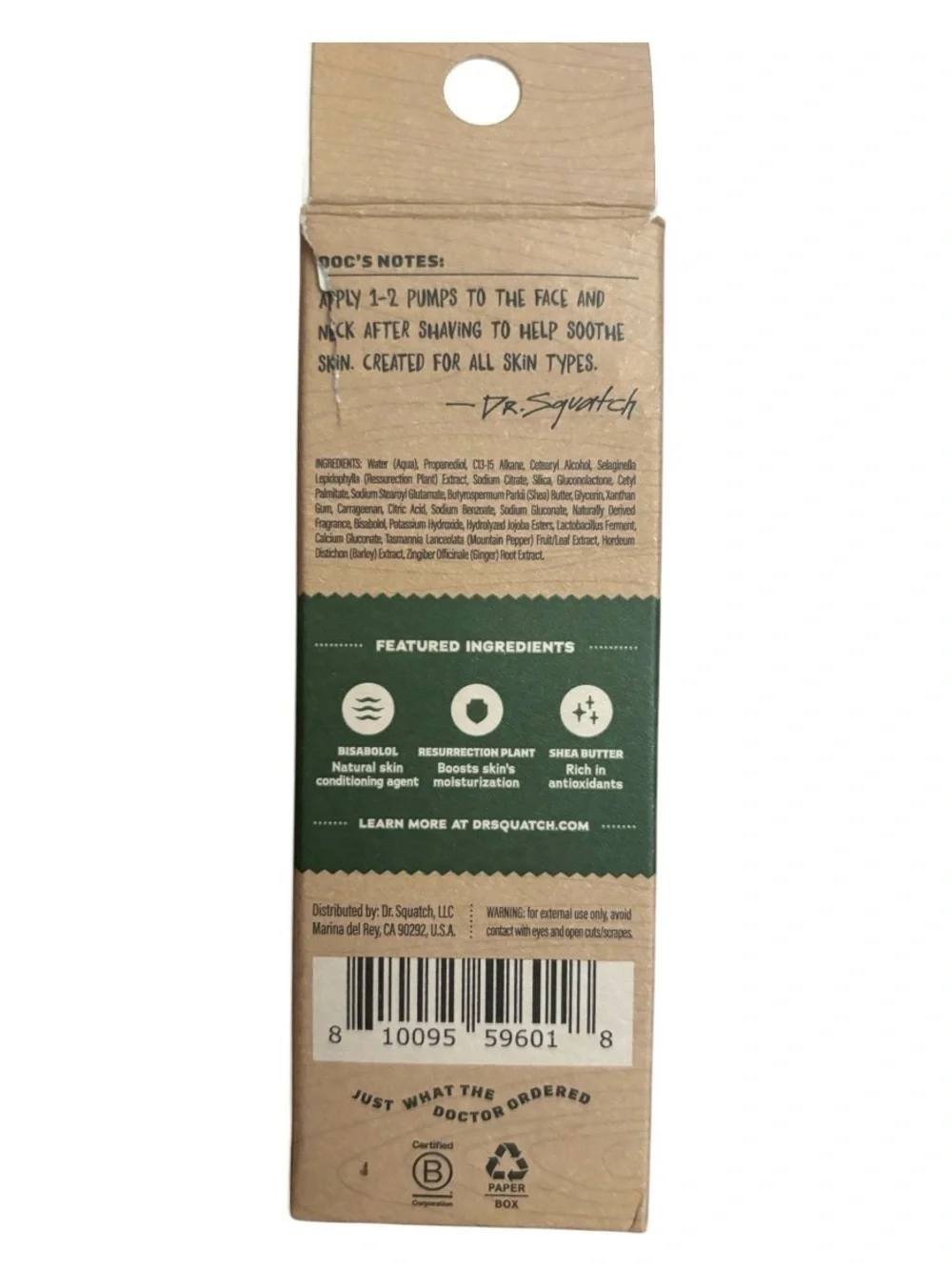 Dr. Squatch Bundle | Soothing Post Shave Pine Tar Moisturizing Vanilla Bourbon 1